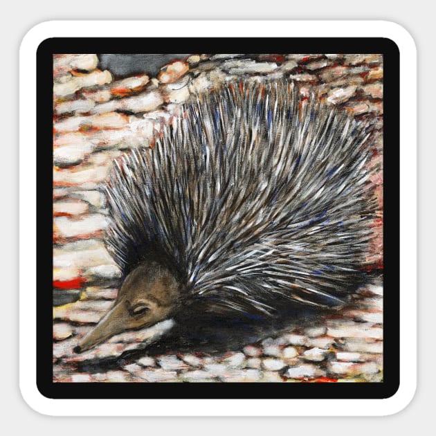 Echidna Sticker by AmyKalish